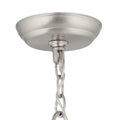 World Imports Bayonne Collection 3-Light Brushed Nickel Inverted Hanging Pendant by Vanessa Jane