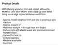 Material Girl Juniors Grommet-Trimmed Tie-Front Biker Shorts, Small by Vanessa Jane