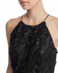 Aidan by Aidan Mattox Embellished Hi-Low Cocktail Dress-Black by Vanessa Jane