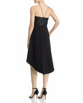 Aidan by Aidan Mattox Embellished Hi-Low Cocktail Dress-Black by Vanessa Jane