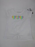 Ideology Girls Heart Tie-Front T-Shirt, Size 4T by Vanessa Jane