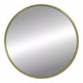 Stratton Home Decor Ava Round Mirror in Gold by Vanessa Jane