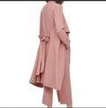Dkny Draped-Lapel Trench Coat, Size 12 by Vanessa Jane