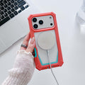 Mag Safe 2-in-1 Heavy Duty Shockproof Phone Case for iPhone 17 Pro Max Air 16 15 14 13 12 11 by Merch Section