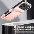 Back Card Holder Wallet Rugged Case for iPhone 17 Pro Max Air 16 15 14 13 12 11 by Merch Section