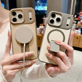 MagSafe Stand Matte Case for iPhone 17 Pro Max Air 16 15 14 13 12 11 by Merch Section