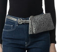 Inc Convertible Quilted Leopard-Print Belt Bag, Size Medium by Vanessa Jane