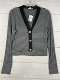 Ultra Flirt Juniors Striped Pullover Blouse, Size XL by Vanessa Jane