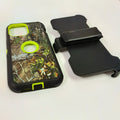 Defender Case for iPhone 13 Pro Max Clip Camo Green by Merch Section