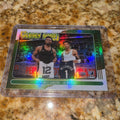 Zion Williamson & Ja Morant Jersey Swap #10 2020-21 NBA Hoops Holo Silver+Base by Price Is Right Miami
