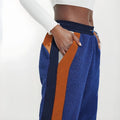 UGG Womens Kieren UGGfluff / Nylon Pant Fleece/Nylon Pants in Night Sky/Hardwood, Size by Vanessa Jane