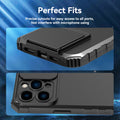 Shockproof Case With Slide Camera Cover for iPhone 17 Pro Max 16 15 14 13 12 11 by Merch Section