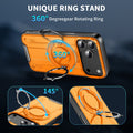Magnetic Ring Stand Rugged Shockproof Case for iPhone 17 Pro Max Air 17 Pro 17 by Merch Section