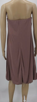 To The Max Lined Strapless Flowy Lightweight Mini Mauve Dress, Size M by Vanessa Jane