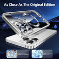 Mag Safe Case With Camera Lens Cover for iPhone 17 16 15 14 13 12 11 Pro Max Air Plus by Merch Section