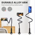 Magnetic Gooseneck Phone Holder Mount for Bed Desk for iPhone 17/16/15/14/13<wbr/>/12 by Merch Section