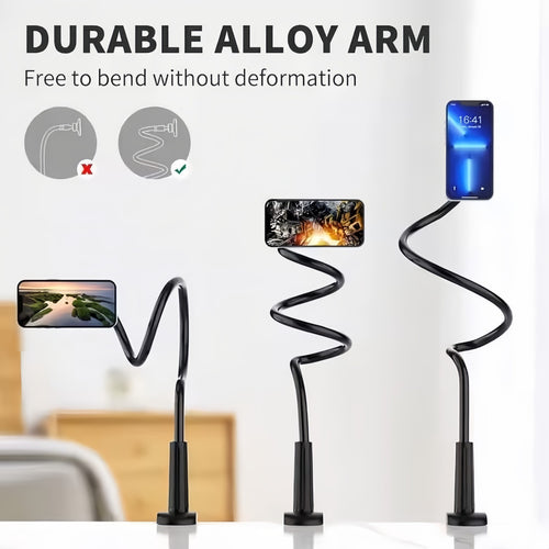 Magnetic Gooseneck Phone Holder Mount for Bed Desk for iPhone 17/16/15/14/13<wbr/>/12 by Merch Section