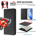 Leather Flip Stand Wallet Case for iPhone 17 Pro Max Air 17e 16 15 14 13 12 11 by Merch Section