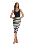 Ralph Lauren Womens Navy Stretch Textured Midi Pencil Skirt, Size Large by Vanessa Jane