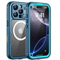 MagSafe Waterproof Shockproof Heavy Duty Case for iPhone 16 17 Pro Max Plus Green by Merch Section