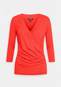 Lauren Ralph Lauren Wrap-Style Jersey Top by Vanessa Jane