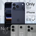 Slim Case for iPhone 17 Pro Max 6.9-Inch with Camera Lens Cover Black by Merch Section