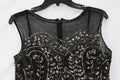 Adrianna Papell Embellished Illusion Dress, Size 2 by Vanessa Jane