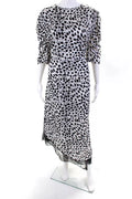 Lost Ink Plus Lace-Trim Animal-Print Dress by Vanessa Jane
