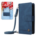 Zipper PU Leather Magnetic Wallet Case for iPhone 17 Pro Max Air 16 15 14 13 12 Black by Merch Section