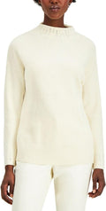 Alfani Embellished High-Neck Sweater, Size Large by Vanessa Jane