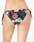 Bar III Side-Tie Gardenia Women's Bikini Bottoms by Vanessa Jane