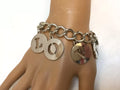 Holiday Lane I Love You Charm Bracelet Silver Tone by Vanessa Jane