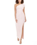 Adrianna Papell Ruffled One-Shoulder Gown by Vanessa Jane