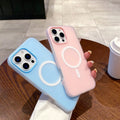 Magnetic MagSafe Jelly Color Case for iPhone 17 Pro Max Air 16 15 14 13 12 11 by Merch Section