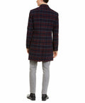 Tommy Hilfiger Modern-Fit Stretch Flex Plaid Addison Overcoat, Size 40L by Vanessa Jane