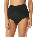 Coco Reef Womens Classic Solid Diva High-Waist Bikini Bottom, Size Large by Vanessa Jane