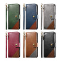 Leather Flip Stand Zipper Wallet Case for iPhone 17 Pro Max Air 16 15 14 13 12 by Merch Section