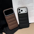 Shockproof Down Jacket Puffer Slim Case for iPhone 17 16 15 14 13 Pro Max by Merch Section