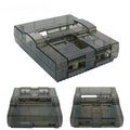 Super Nintendo Replace Console Shell Housing SNES Translucent Black by VintageVideoGameStore