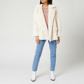 Free People Kate Faux Fur Coat, Size Large by Vanessa Jane