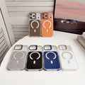 Hybrid Magnetic Ring Kickstand Case for iPhone 17 Pro Max Air 16 15 14 13 Black by Merch Section