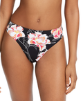 Roxy Juniors Floral-Print High-Leg Bikini Bottoms by Vanessa Jane