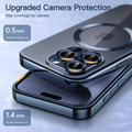 Mag Safe Case With Camera Lens Cover for iPhone 17 16 15 14 13 12 11 Pro Max Air Plus by Merch Section