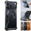 Rugged Metal Bumper Ring Kickstand Case for iPhone 17 Pro Max Air 16 15 14 13 12