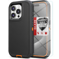Shockproof Case With Screen Glass for iPhone 17 Pro Max 16 15 14 13 11 by Merch Section
