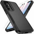 Shockproof Case with Tempered Glass for Samsung Galaxy A16 5G Multicolor by Merch Section