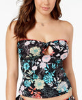 Bar III Floral-Print Bandeau Top by Vanessa Jane
