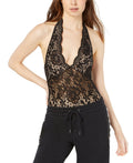Project 28 Nyc Halter Lace Bodysuit, Size XL by Vanessa Jane