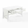 Crosley Adler Elegant Computer Desk in White Finish (CF6508-WH) by Vanessa Jane