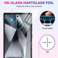 Shockproof Case with Tempered Glass for Samsung Galaxy S26 Ultra S25 Multicolor by Merch Section